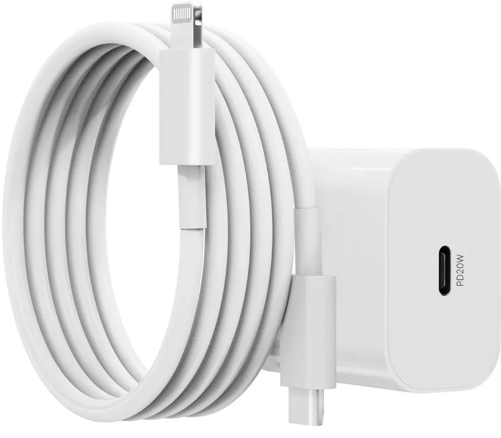 iPhone Charger Adapter 20W Lightning Cable Combo (MFi-Certified) Compatible with iPhone 14/14Plus/14Pro/14 Pro max13/13 Pro/13 Pro max/12/12 Pro/11/X/X