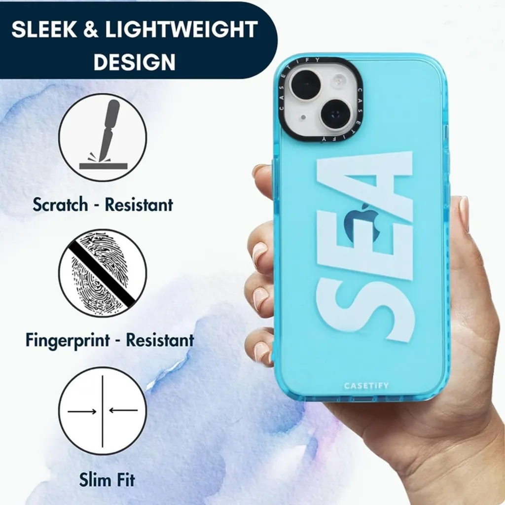 iPhone 16  Back Cover for Apple  SEA (Blue, Flexible, Silicon, Pack of: 1) iSnapkart